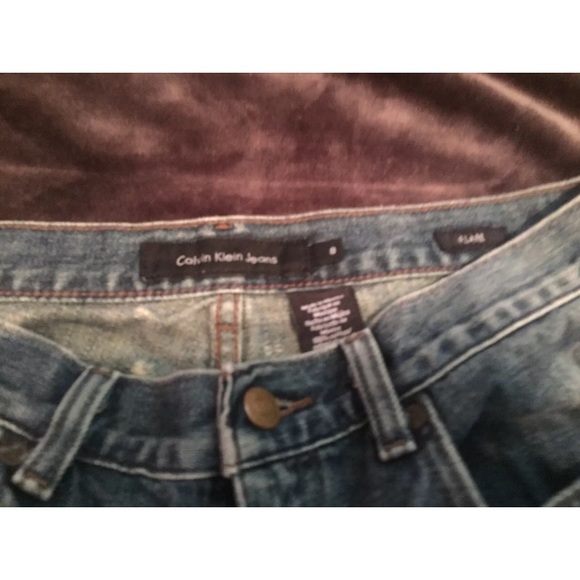 Calvin Klein jeans size 8 Bootcut - Picture 3 of 3